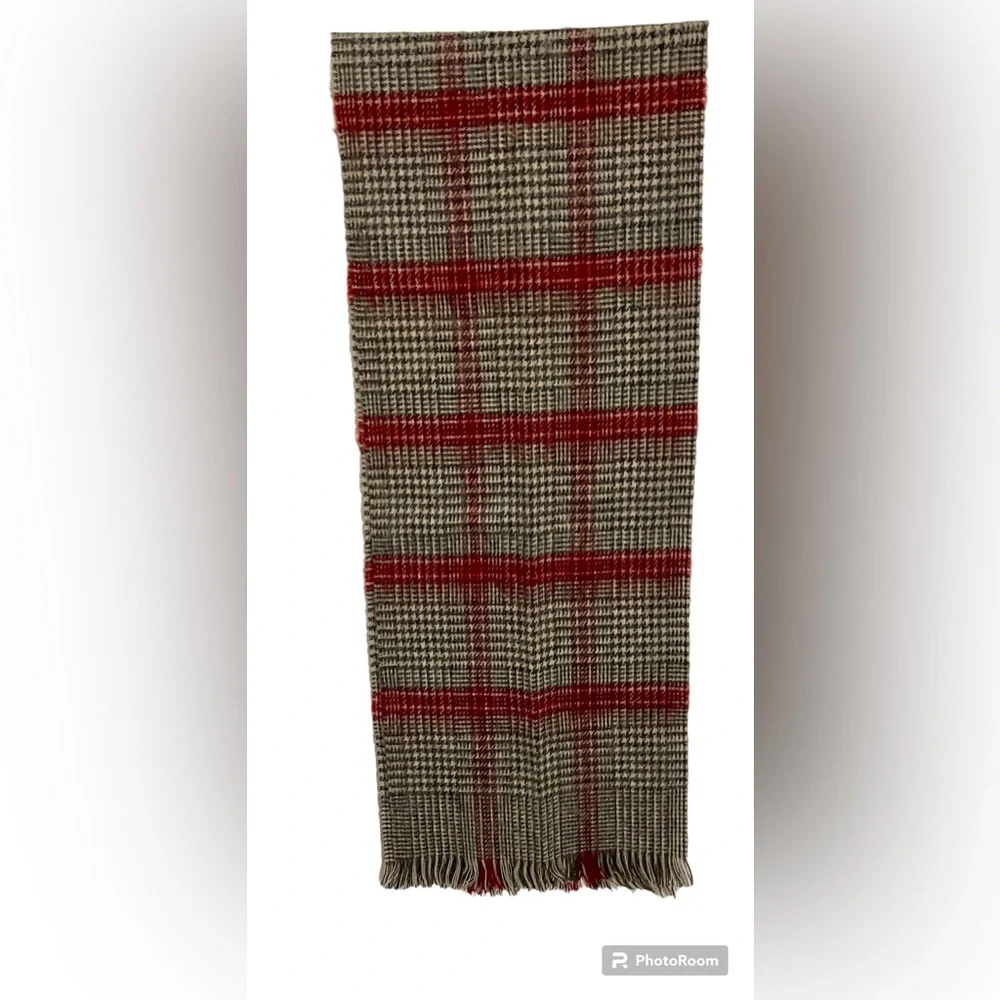 Winter Scarf. Unisex. Plaid.